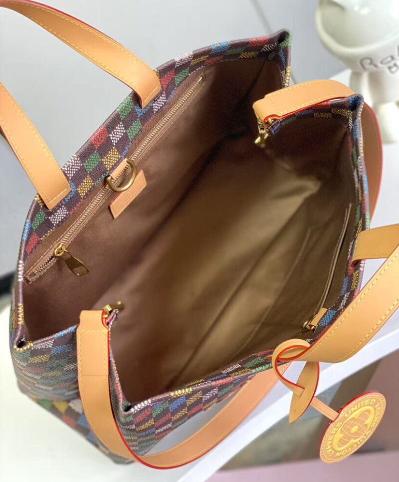 Louis Vuitton Shopper Tote MM Brown